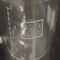 Applikon 3 Liter Bioreactor Glass Vessel image 1